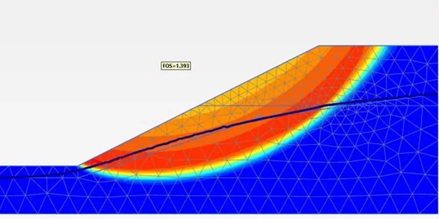 Image illustrative de Analyse de rupture de pente à Antibes